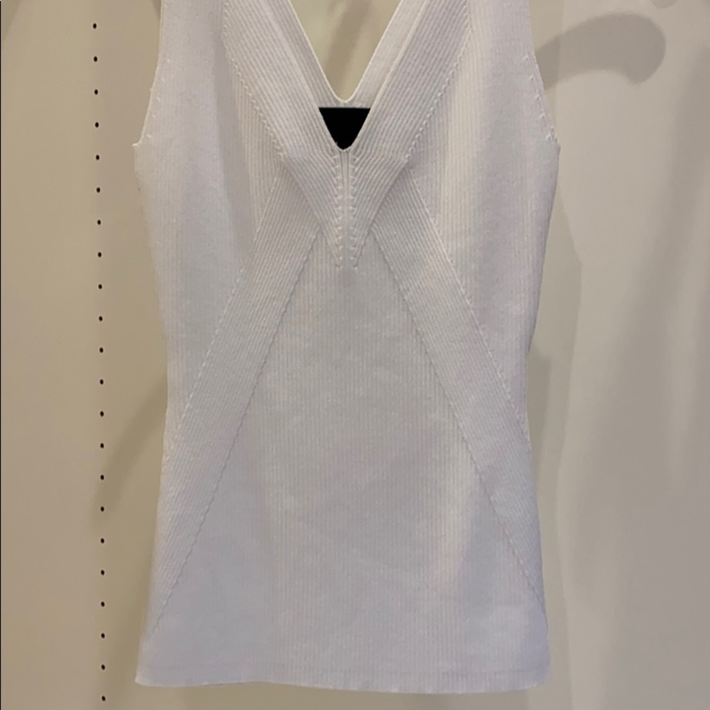 Beautiful Intermix rib knit top. Worn once. Excellent condition. - Picture 4 of 10